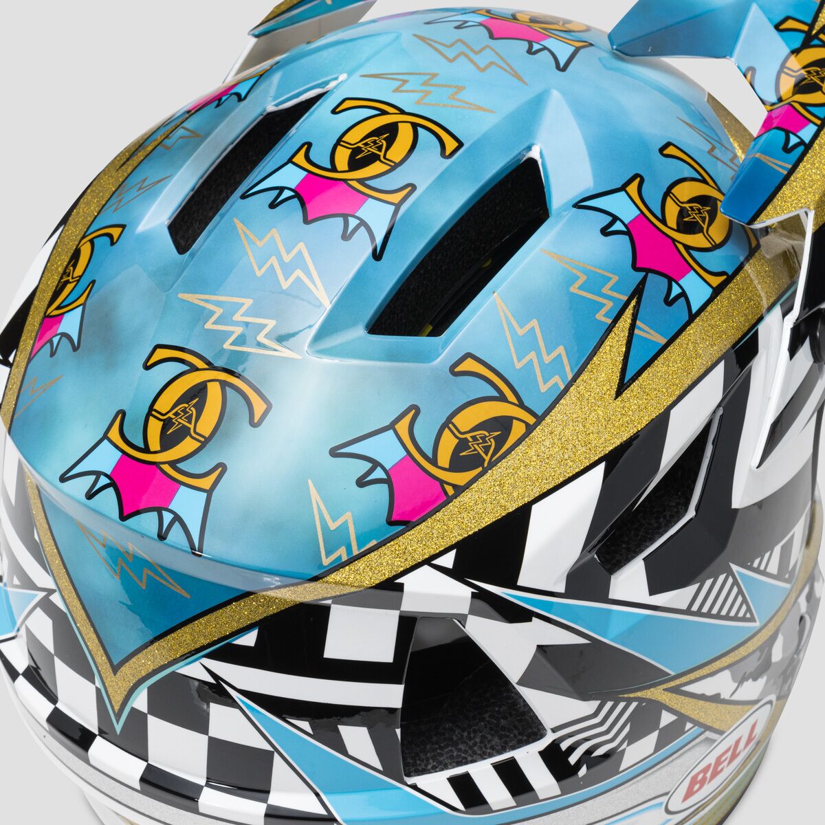 Bell Sanction 2 DLX MIPS Casco Integrale MTB | Nero/Bianco Taglia M, Leggero E Ventilato Per DH E BMX