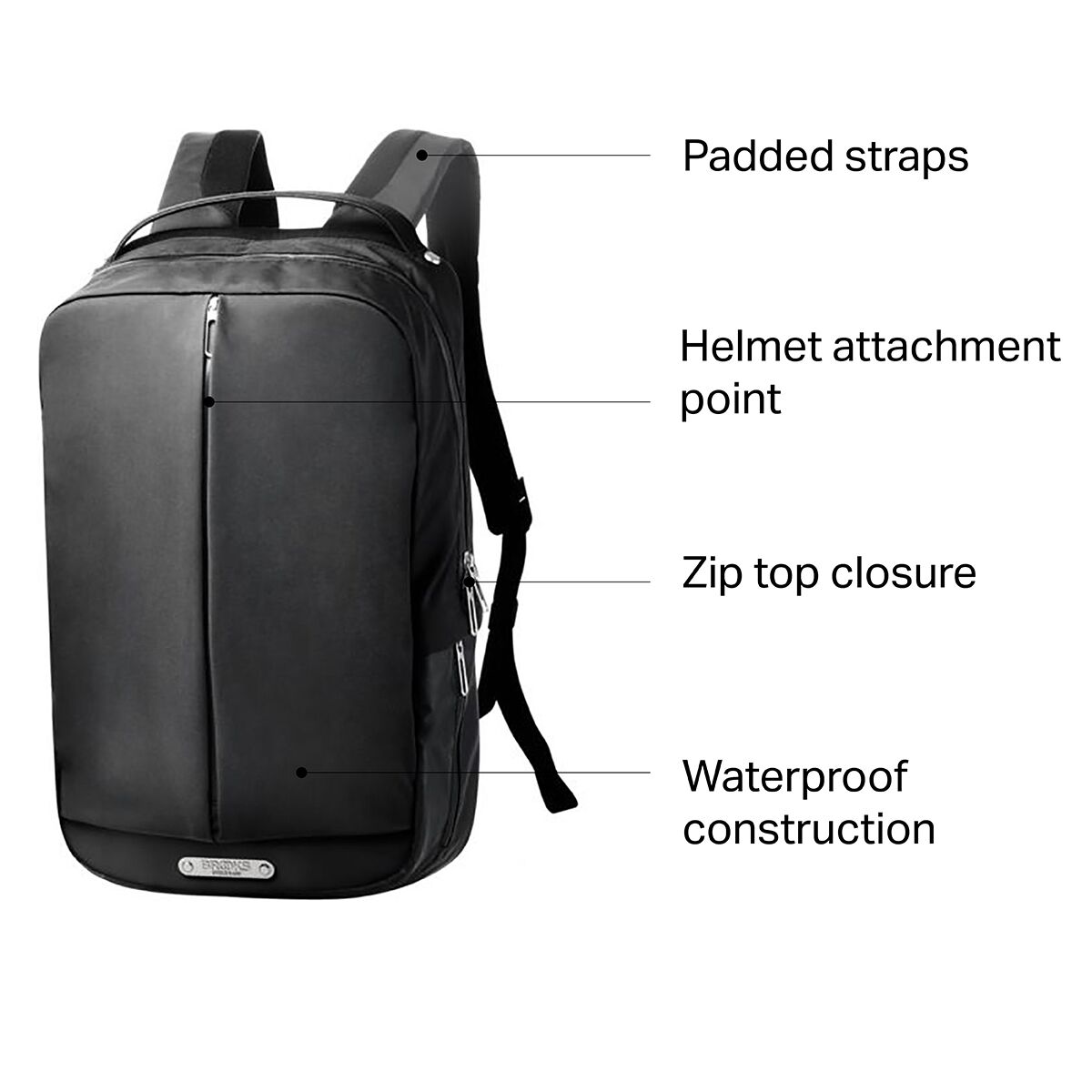Brooks England Sparkhill Zip Top Backpack Bike