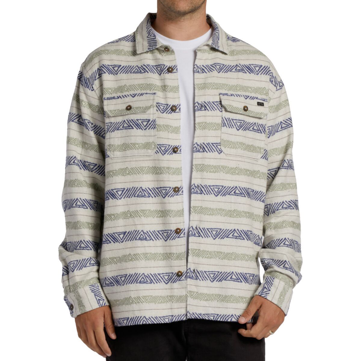 Billabong Offshore Jacquard Flannel Shirt Men's Clothing