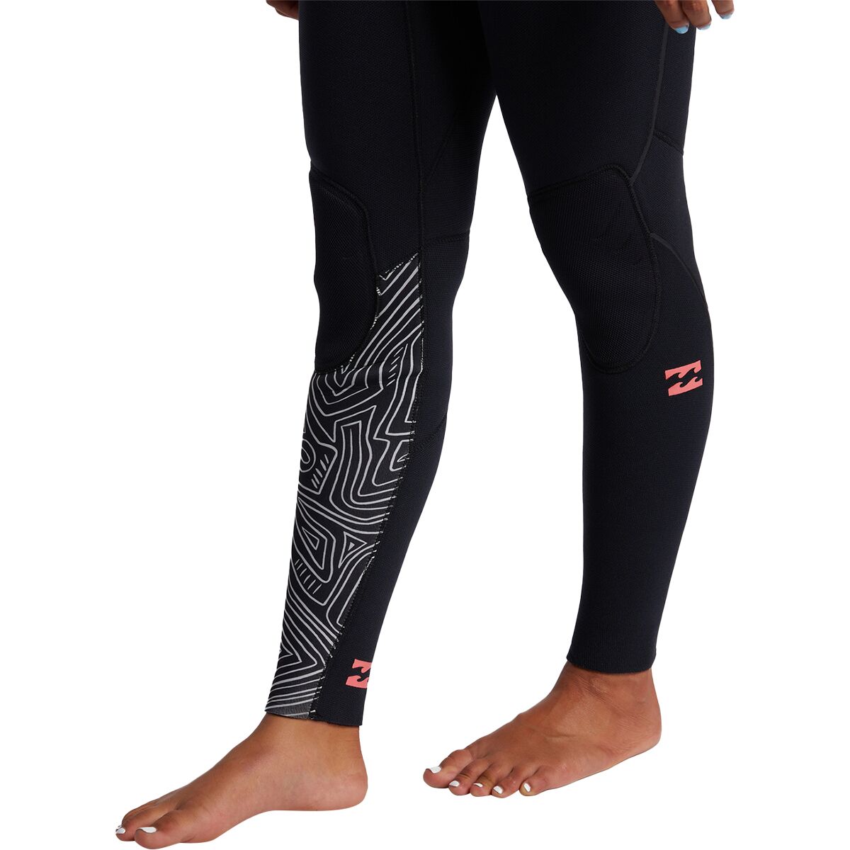 Billabong 4/3mm W Furnace Comp Chest-Zip Full Wetsuit -...