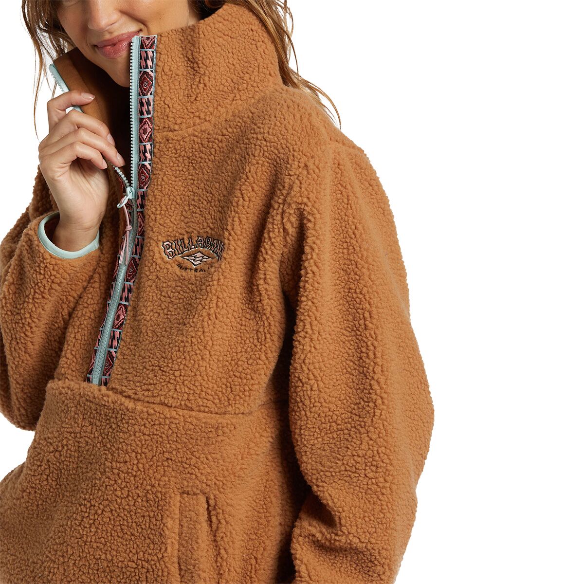 Billabong Horizon Mock Neck Half-Zip Sweatshirt -...