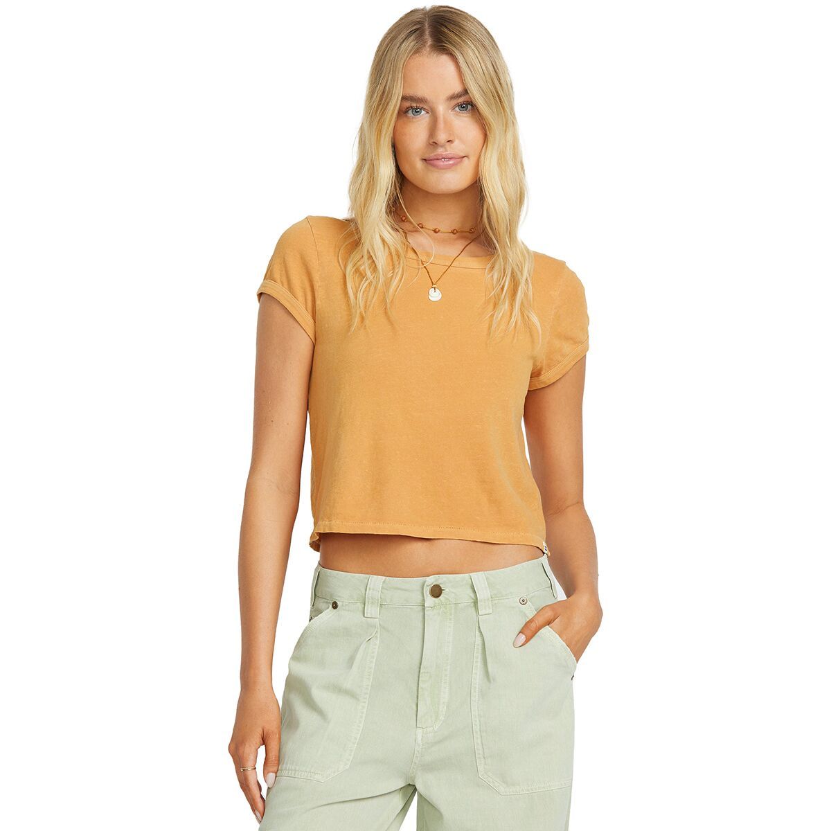 Daily T-Shirt Short-Sleeve Knit Top - Women's
