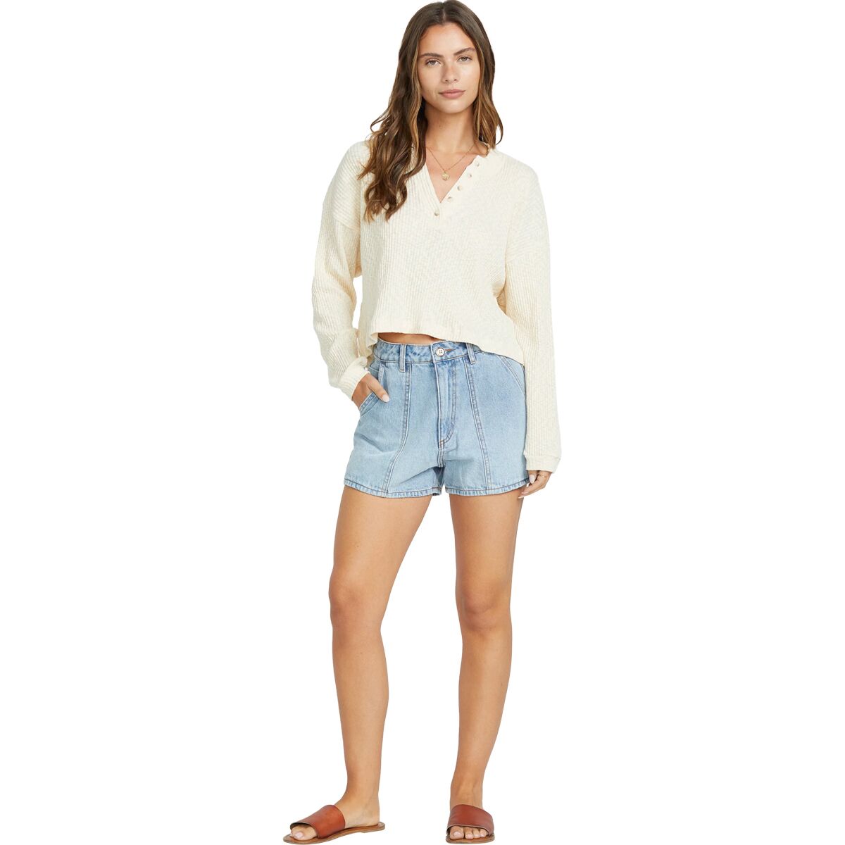 Billabong Good Catch Long-Sleeve Knit Top - Women´s
