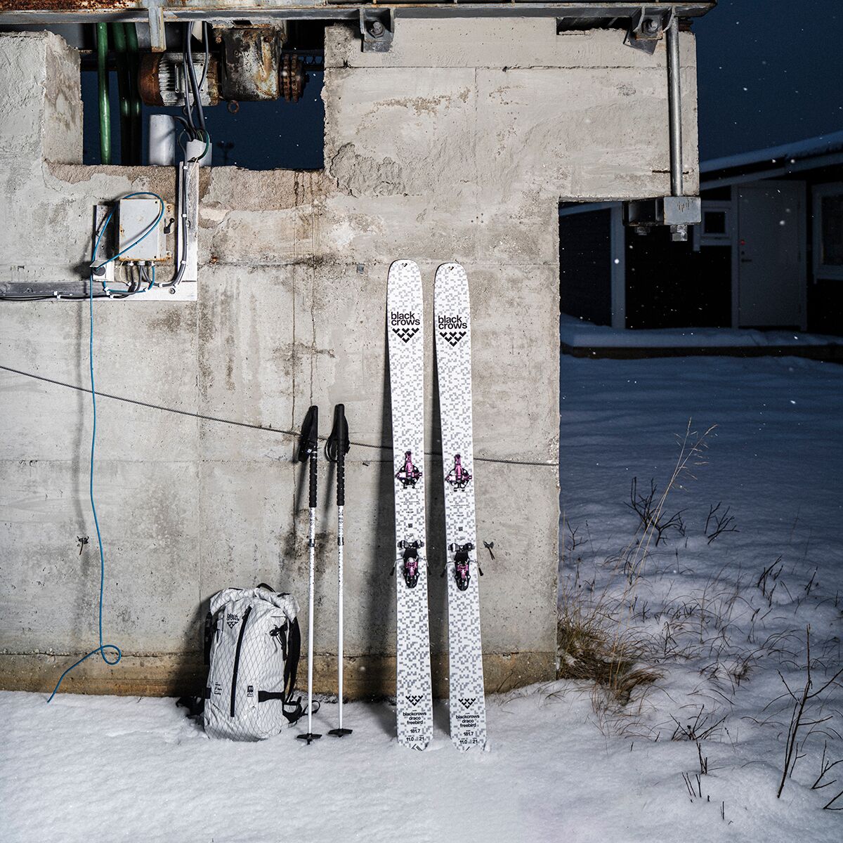 Black Crows Duos Ghost Resort Special Edition Ski Poles - 2024 - Ski