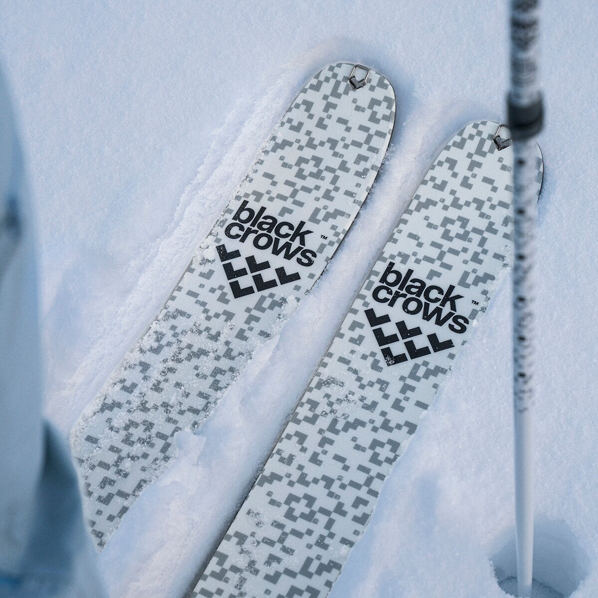 Black Crows Duos Ghost Resort Special Edition Ski Poles - 2024 - Ski