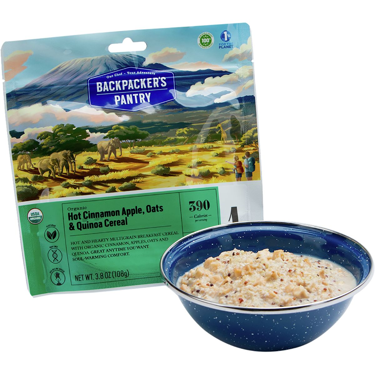 Backpacker´s Pantry Organic Apple Cinnamon Oats &...