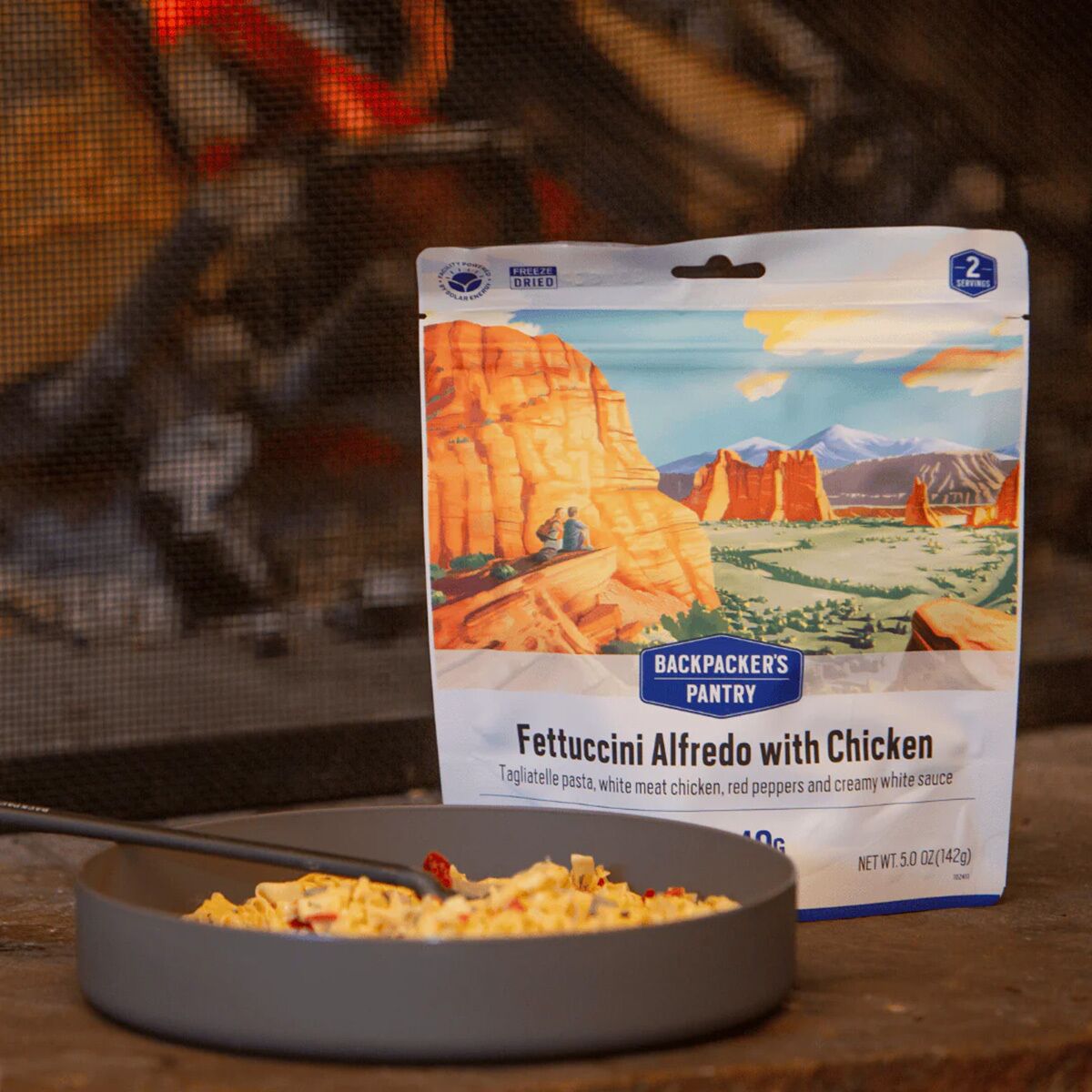 Backpacker´s Pantry Fettuccini Alfredo + Chicken
