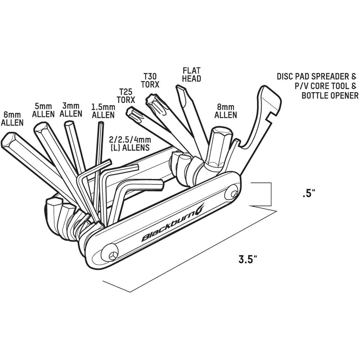 Blackburn Grid 13 Multi-Tool