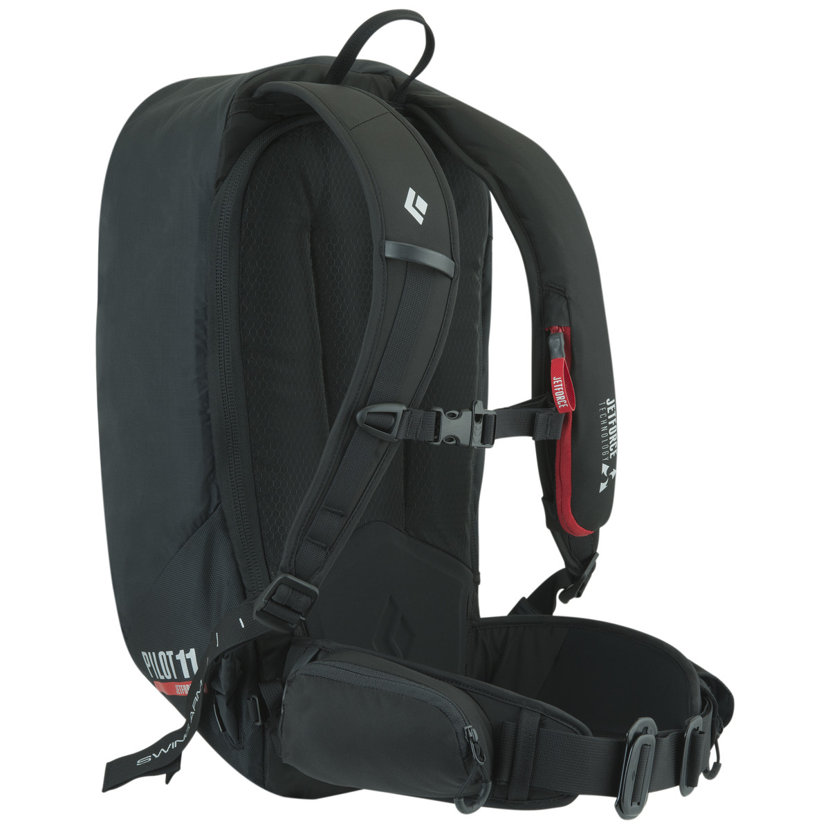 Black Diamond Pilot 11 JetForce Avalanche Airbag Backpack 671cu in Ski