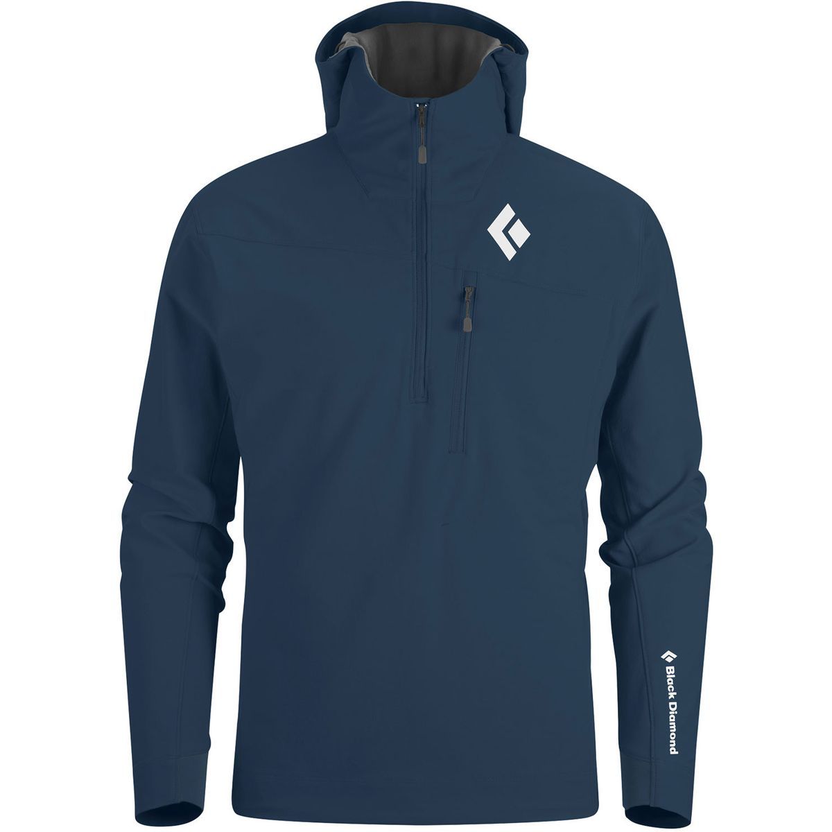 Black Diamond B.D.V. Hooded Softshell Jacket Men's Clothing