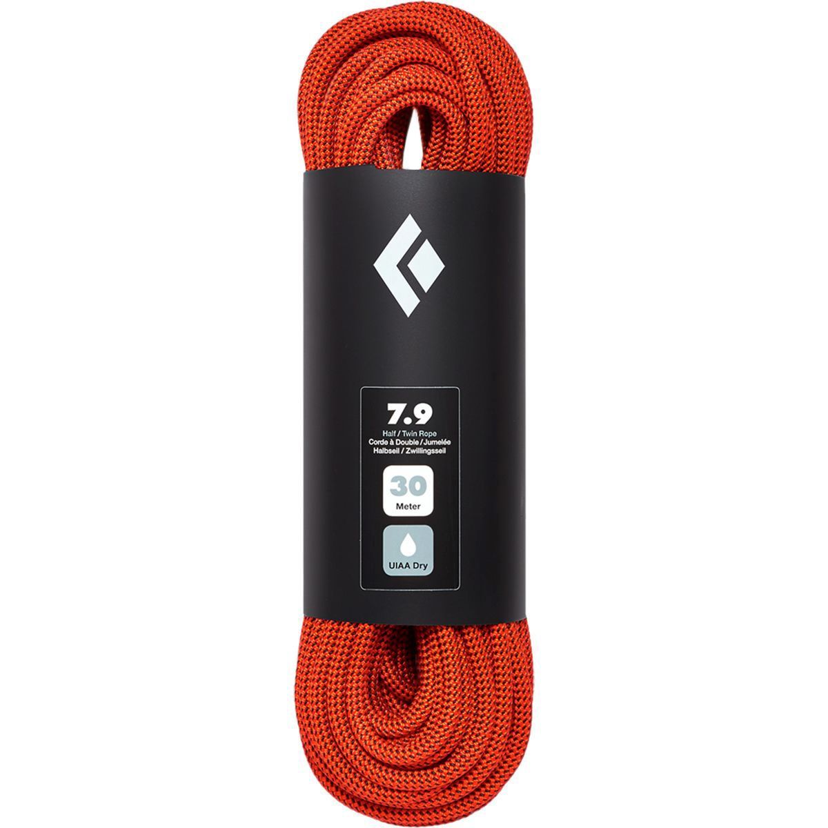 Black Diamond 7.9 Dry Climbing Rope Climb