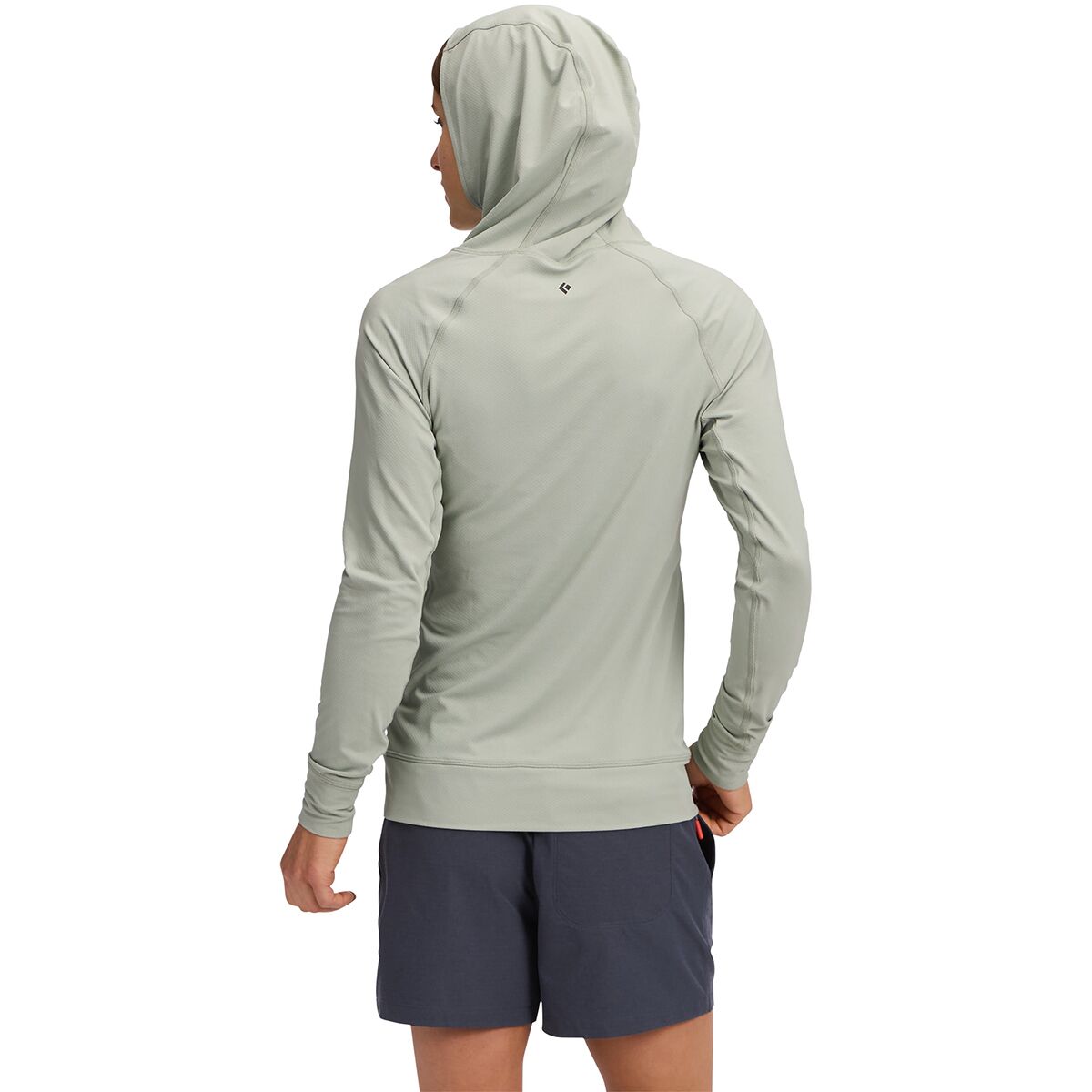 Женская рубашка Black Diamond Alpenglow Hooded Long-Sleeve Shirt, цвет: Agave — фото 2