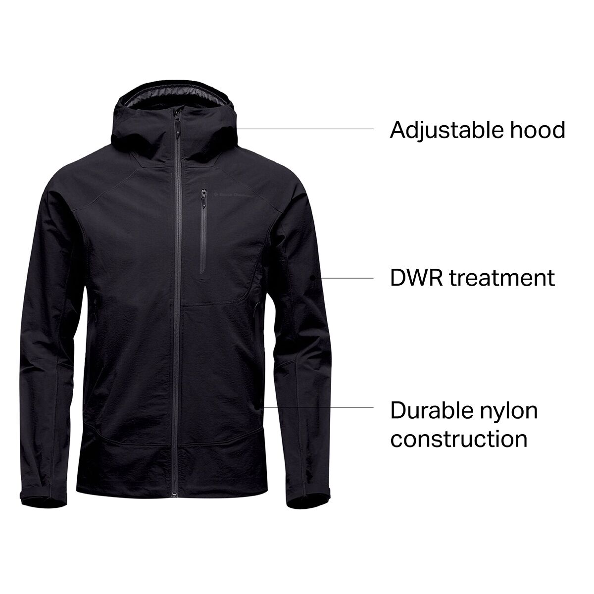 Black Diamond Cirque Shell Jacket Men's Clothing