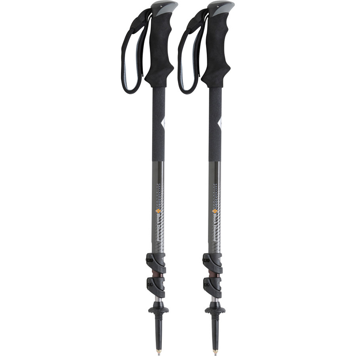 Black Diamond Contour Elliptic Carbon Trekking Pole Hike & Camp