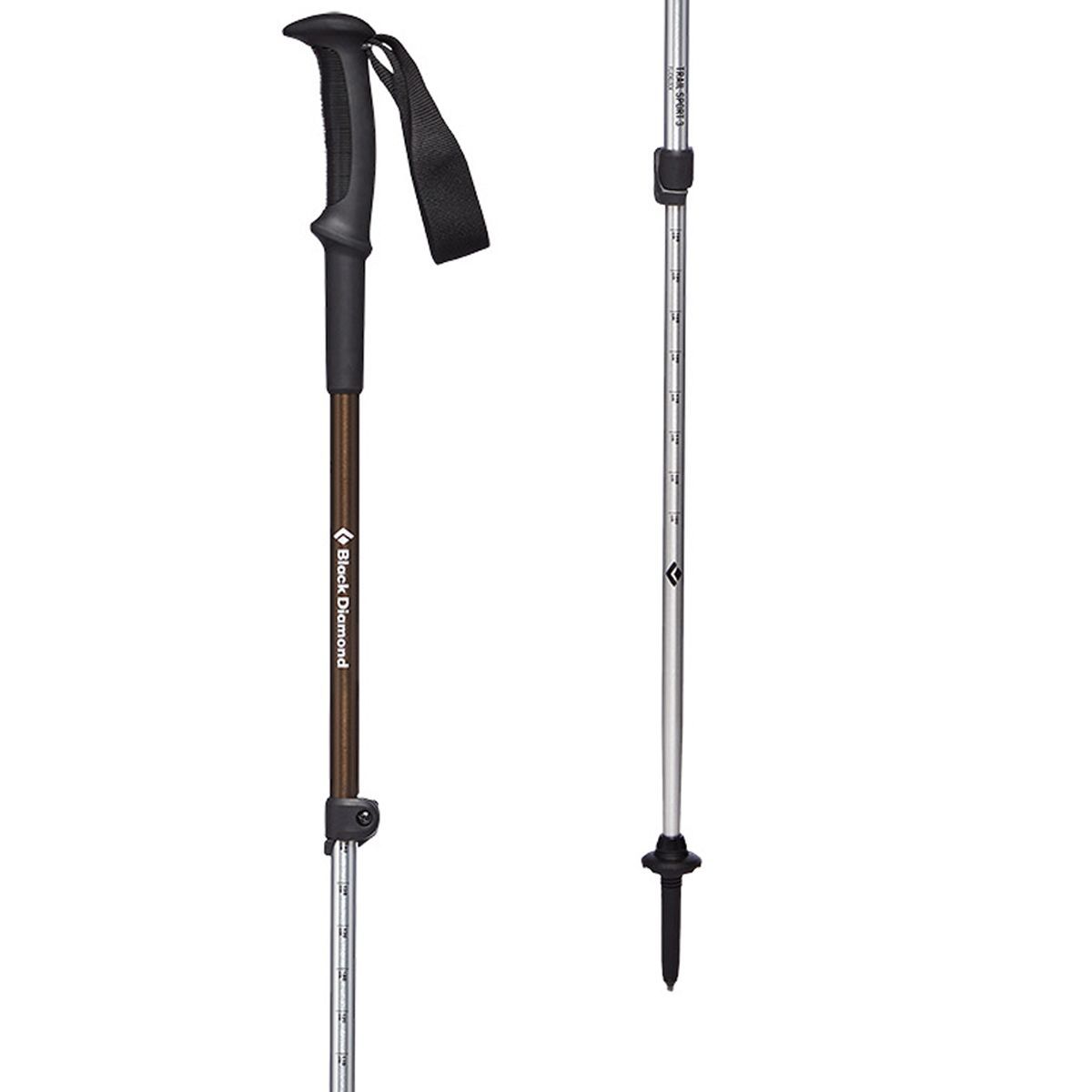 Black Diamond Trail Sport 3 Trekking Poles Hike & Camp