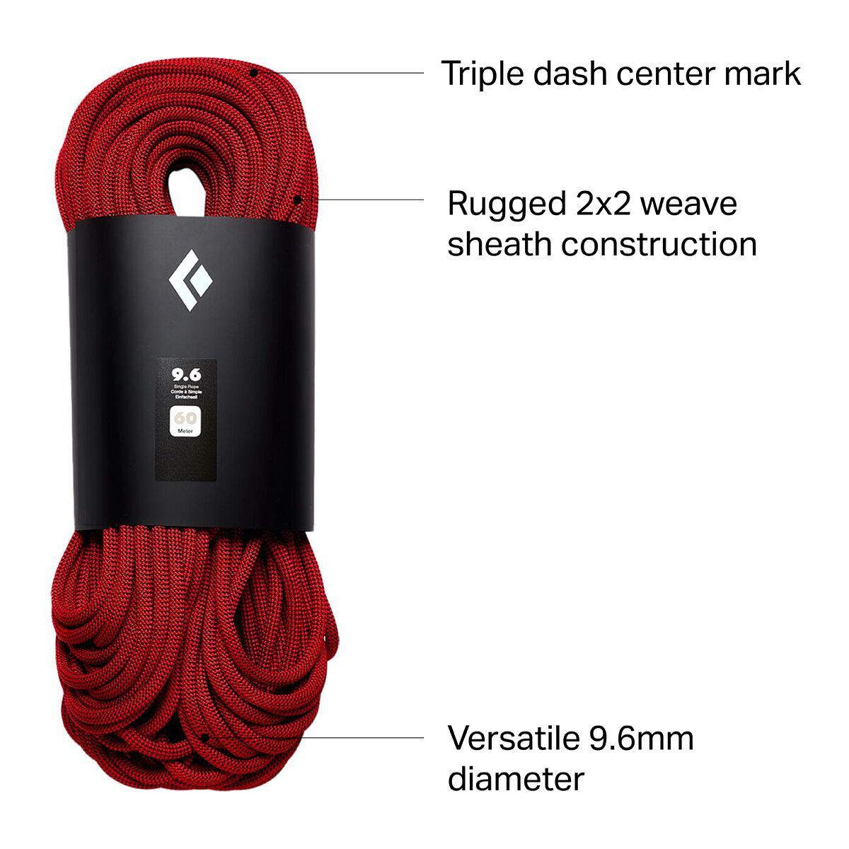 Black Diamond 9.6mm Rope Climb