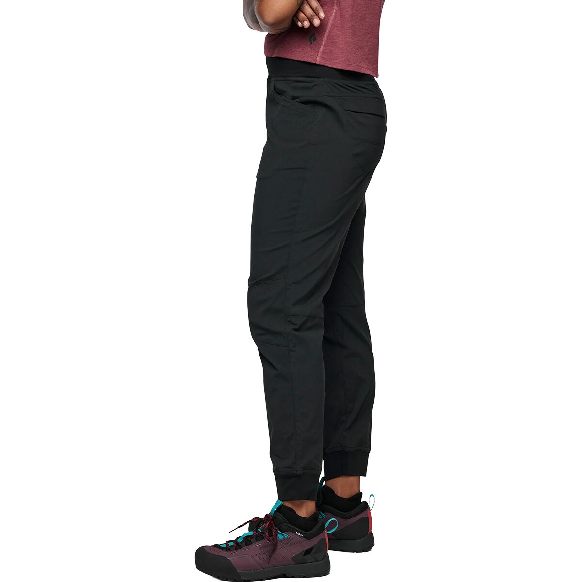 Женские брюки Black Diamond Technician Jogger Pant, цвет: Чёрный — фото 3