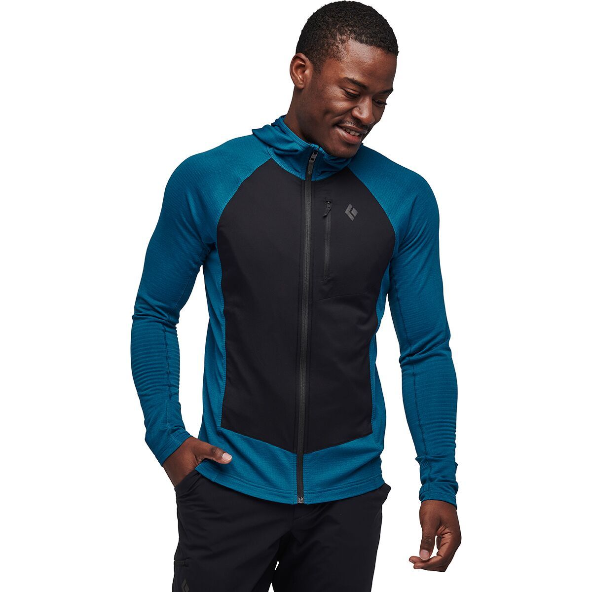 Black Diamond Coefficient LT Hybrid Hooded Jacket - Men's - Clothing