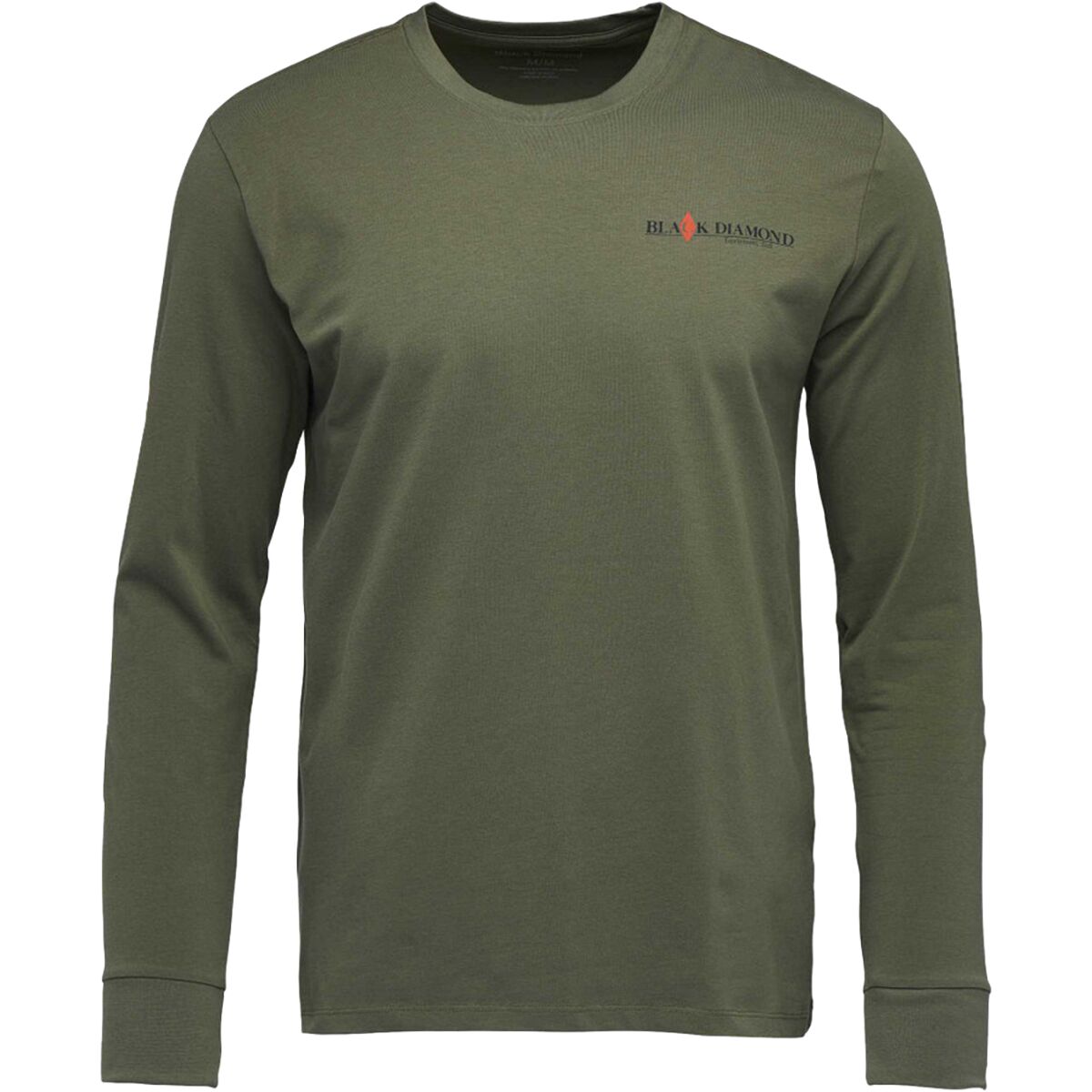 Black Diamond Heritage Wordmark Long-Sleeve T-Shirt -...