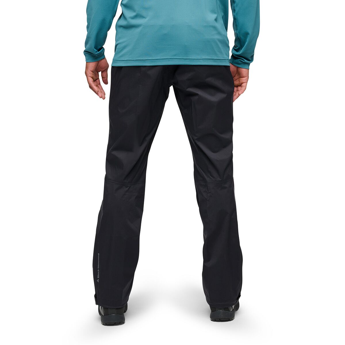 Мужские брюки Black Diamond Fineline Stretch Full-Zip Pant, цвет: Чёрный — фото 2
