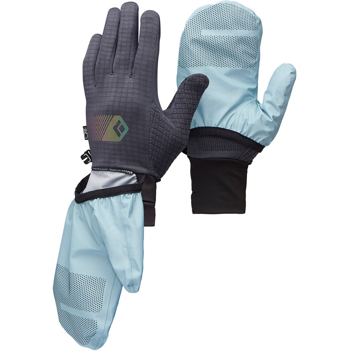 Перчатки Black Diamond Gridtech Storm Hood Glove, цвет: Карбоновый — фото 3