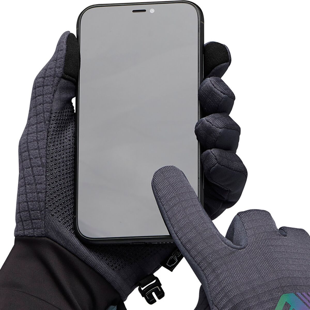 Перчатки Black Diamond Gridtech Storm Hood Glove, цвет: Карбоновый — фото 6