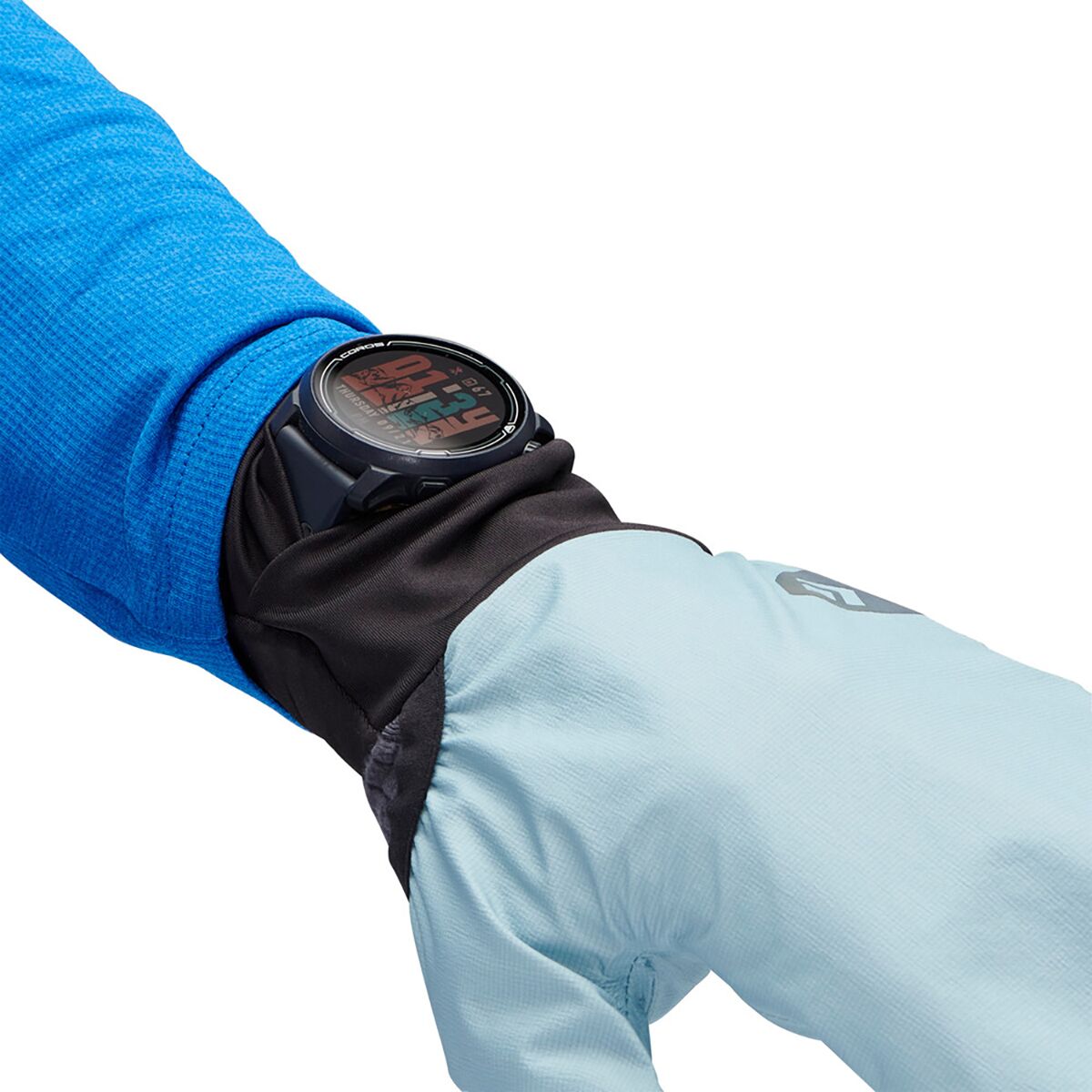 Перчатки Black Diamond Gridtech Storm Hood Glove, цвет: Карбоновый — фото 9