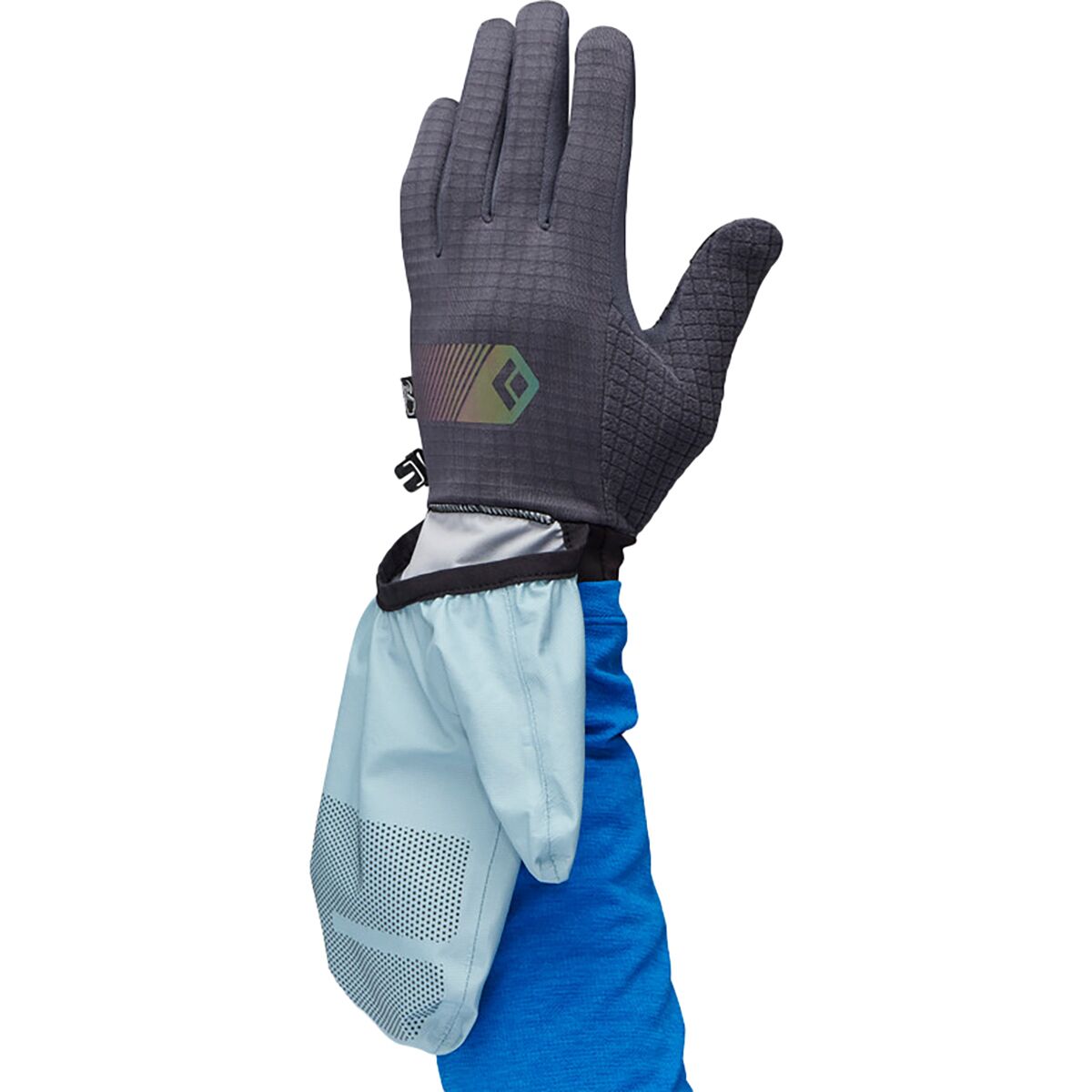 Перчатки Black Diamond Gridtech Storm Hood Glove, цвет: Карбоновый — фото 10