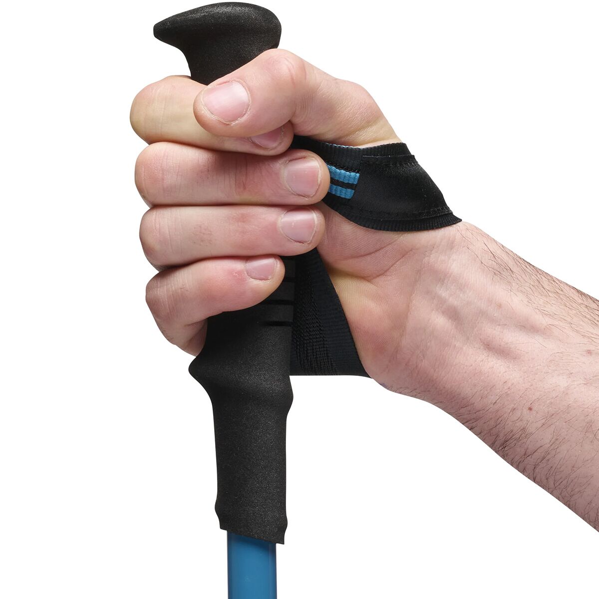 Трекинговые палки Black Diamond Distance Carbon FLZ Trekking Poles, цвет: Пустынный небесно-голубой — фото 3