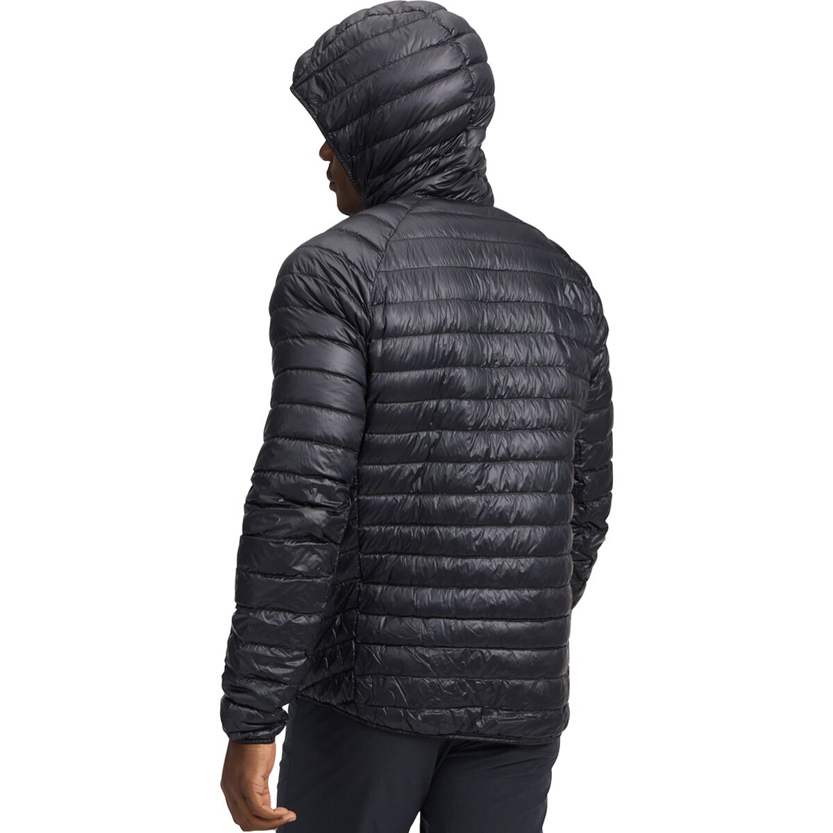 Мужская куртка Black Diamond Deploy Down 0.5 Full-Zip Hooded, цвет: Чёрный — фото 2