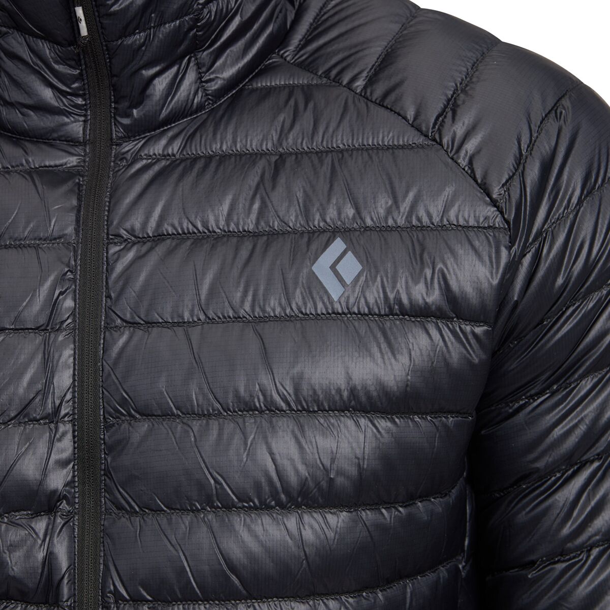 Мужская куртка Black Diamond Deploy Down 0.5 Full-Zip Hooded, цвет: Чёрный — фото 4