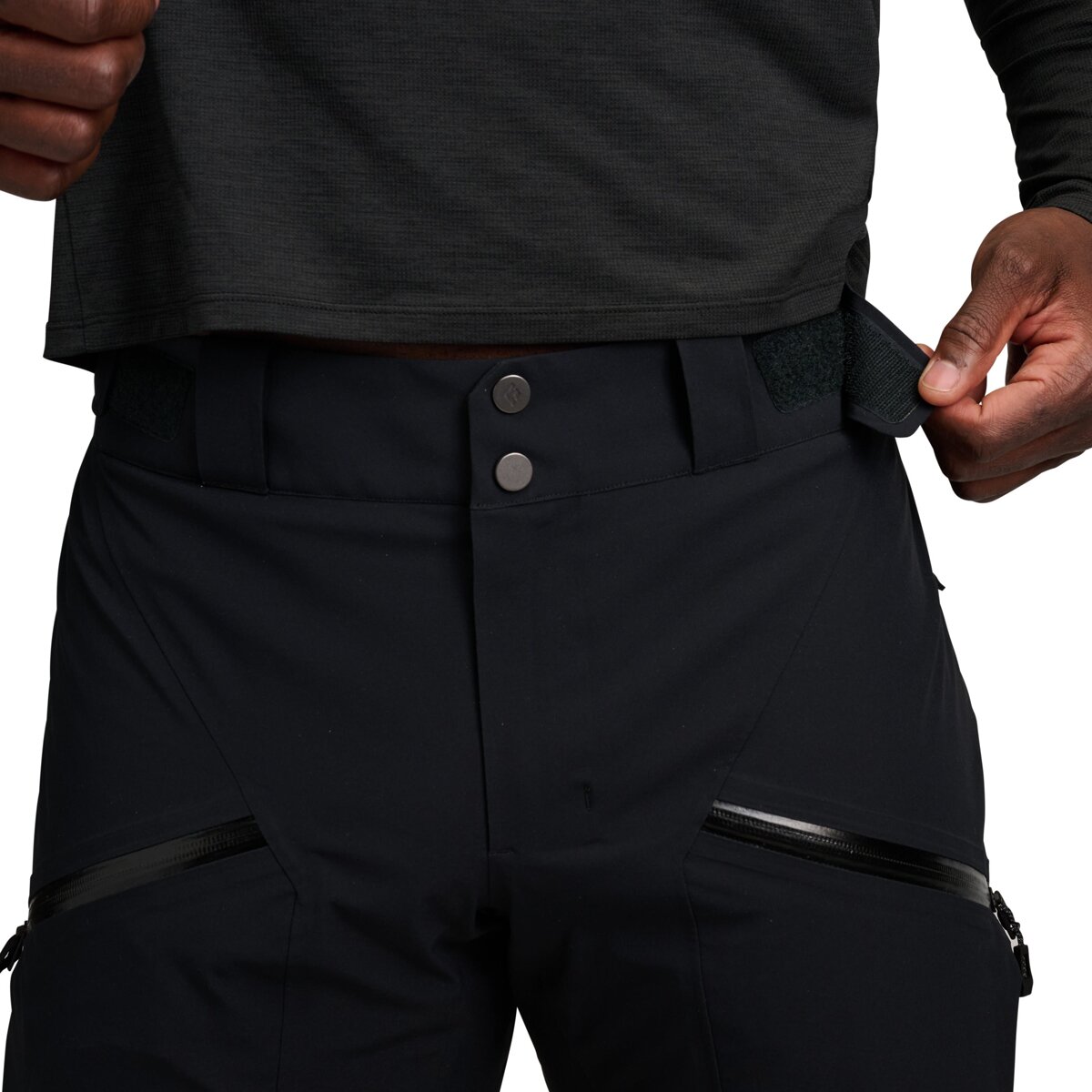 Мужские брюки Black Diamond Recon Stretch Ski Pant, цвет: Чёрный — фото 4