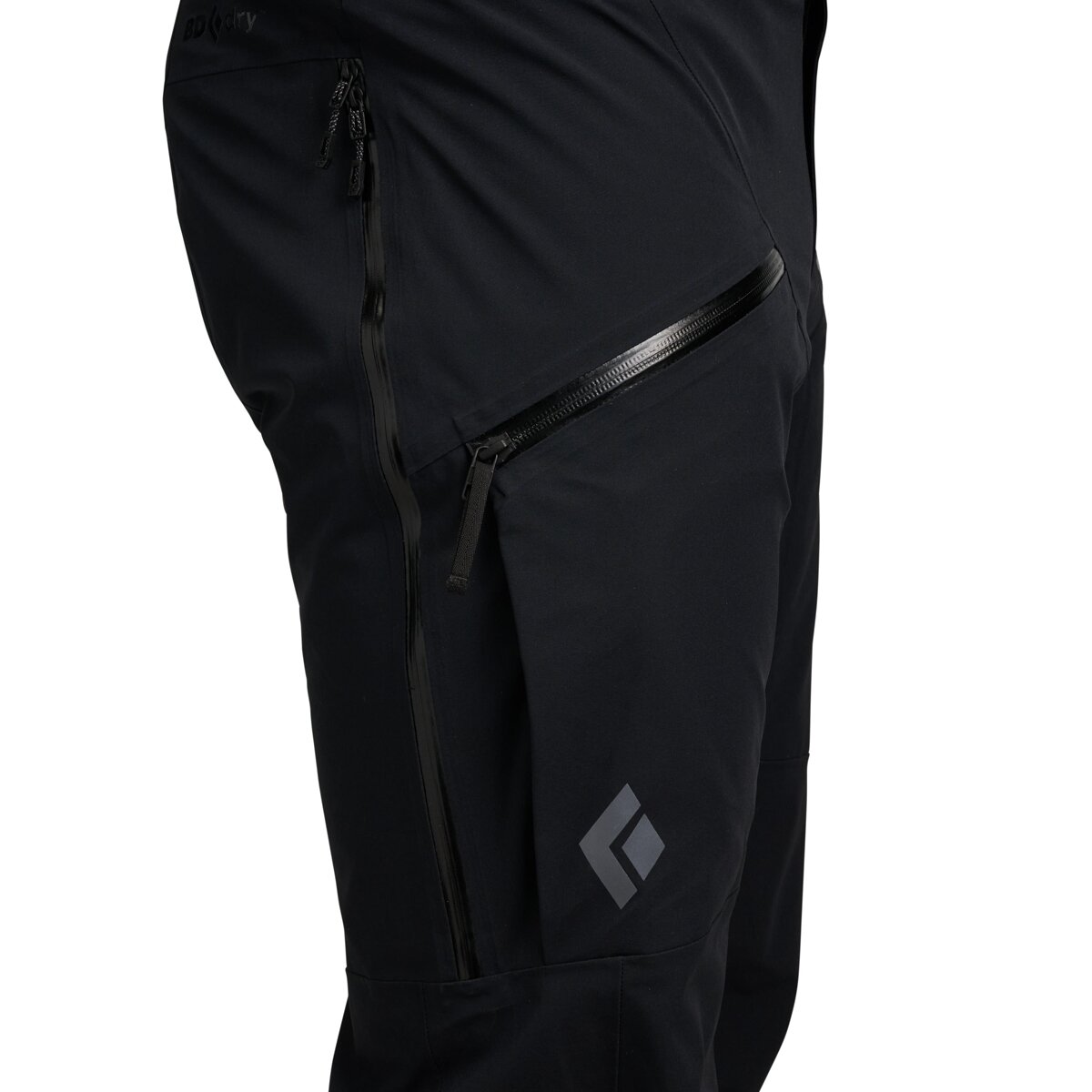 Мужские брюки Black Diamond Recon Stretch Ski Pant, цвет: Чёрный — фото 5