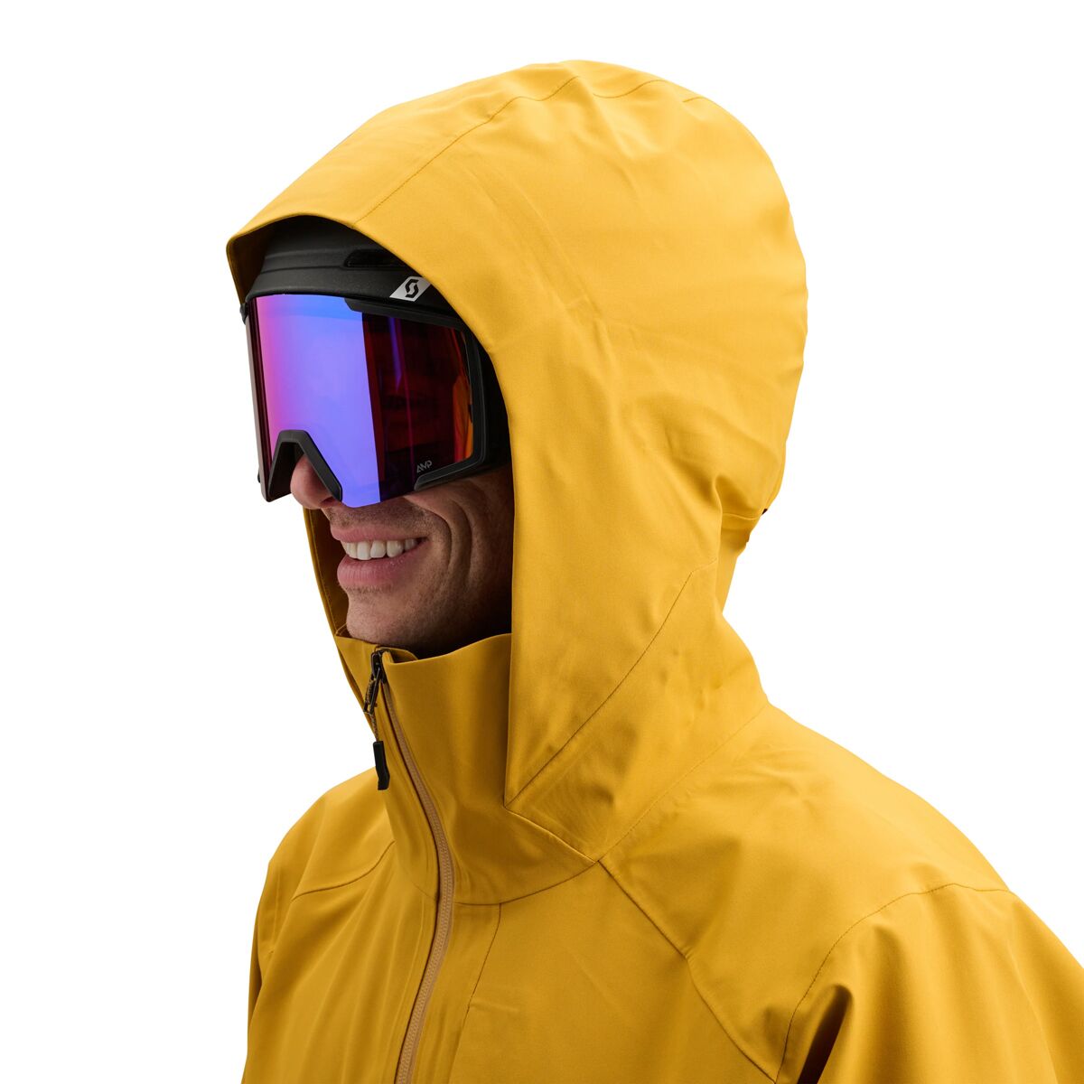 Мужские куртки Black Diamond Recon Stretch Ski Shell, цвет: Янтарный — фото 12