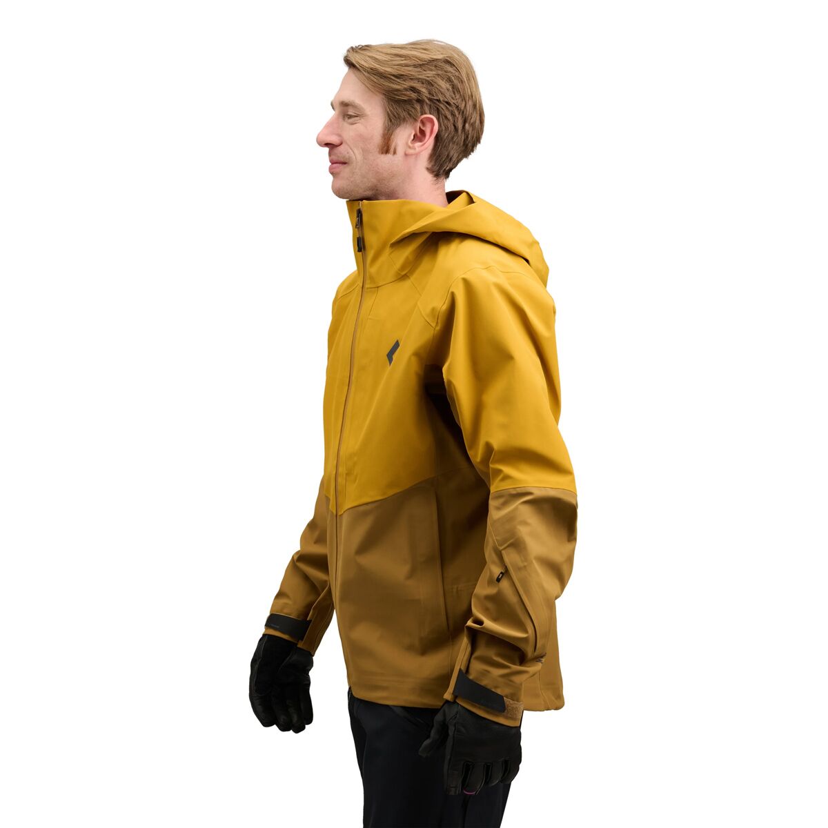 Мужские куртки Black Diamond Recon Stretch Ski Shell, цвет: Янтарный — фото 10