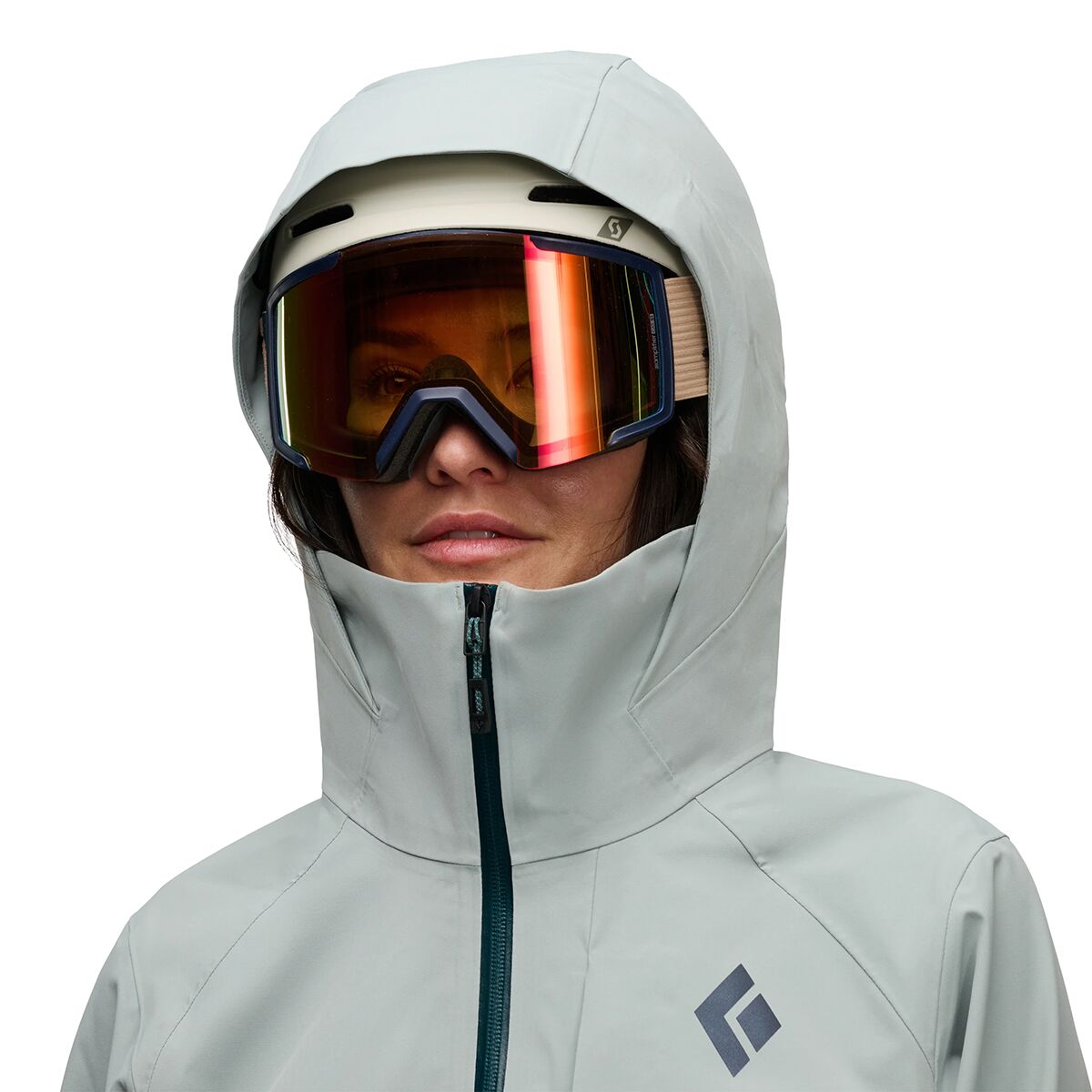 Женские куртки Black Diamond Recon Stretch Ski Shell, цвет: Agave/Deep Woods — фото 4