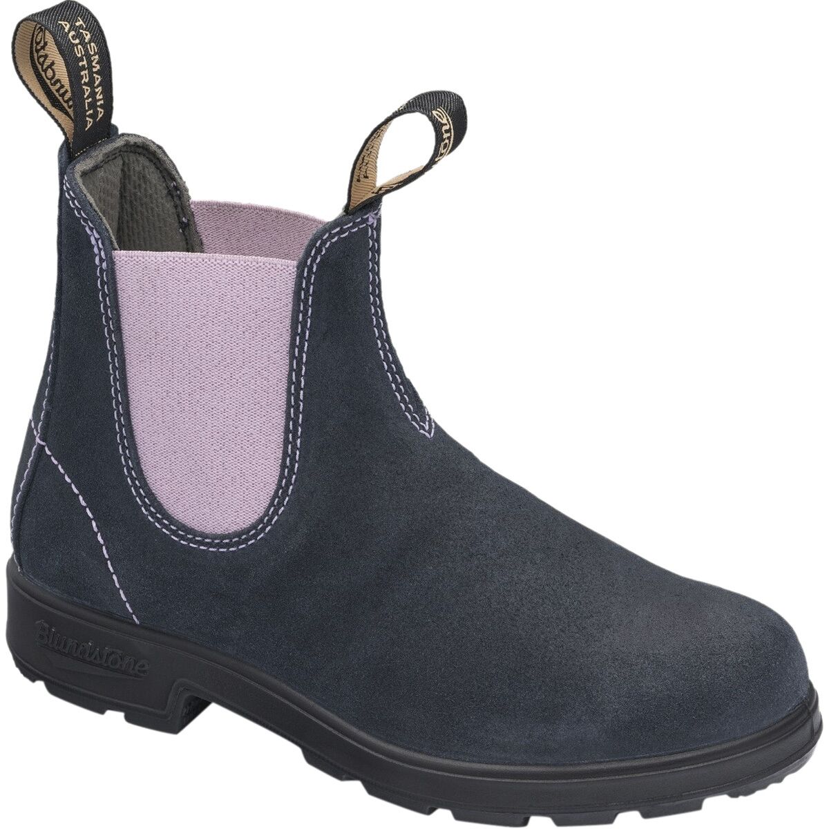grey suede blundstones