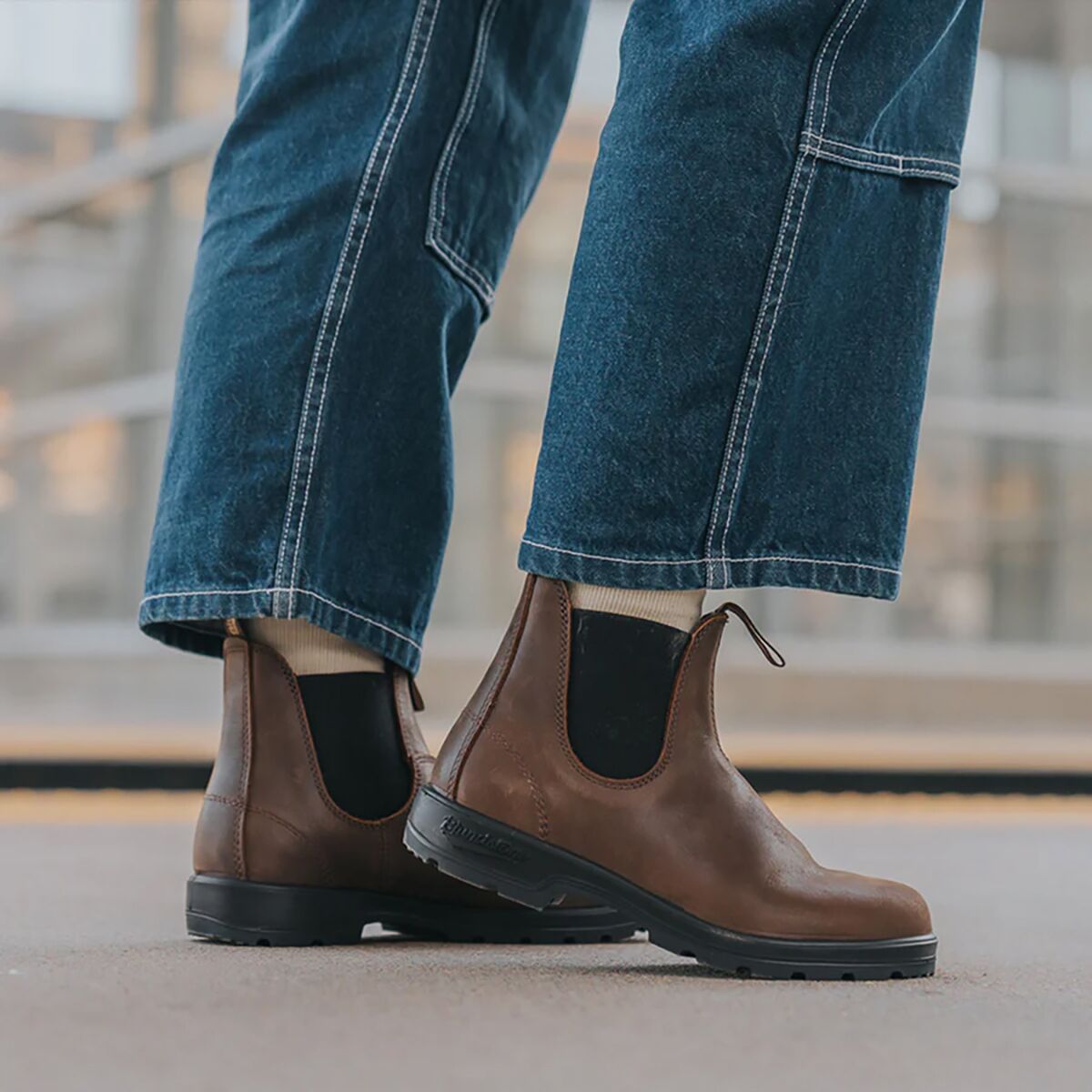 Ботинки Blundstone Classics Series Chelsea Boot, цвет: Состаренный коричневый — фото 12