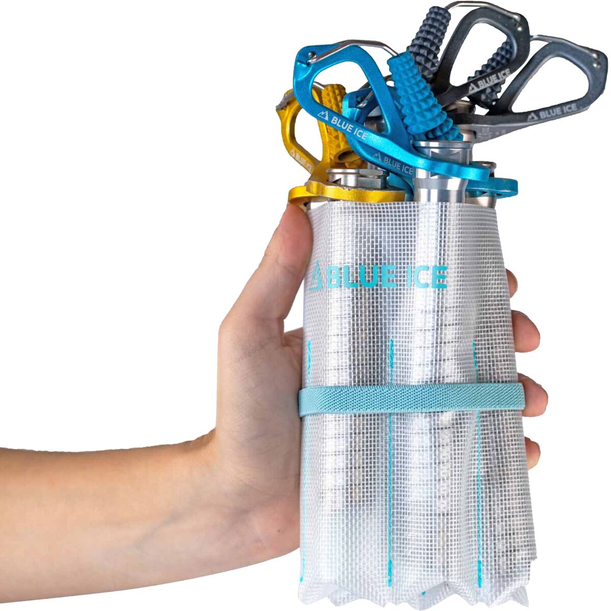 Blue Ice Roll Up Ice Screw Case