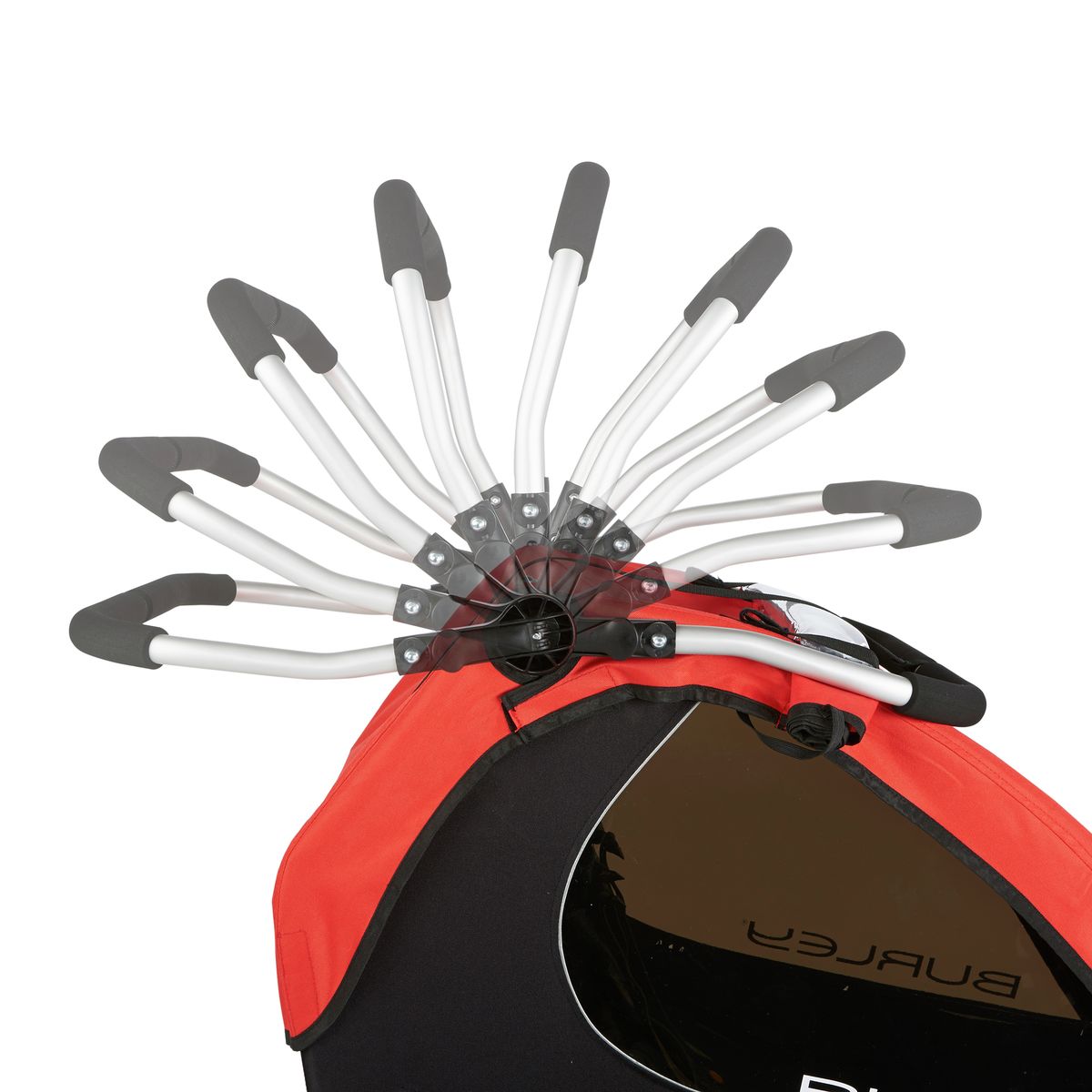 burley honey bee bike trailer