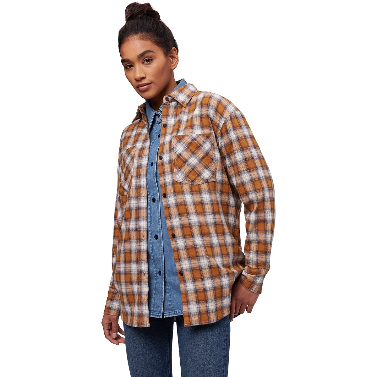 Basin and Range Plaid Flannel Shirt - Past Season - Women's - Clothing