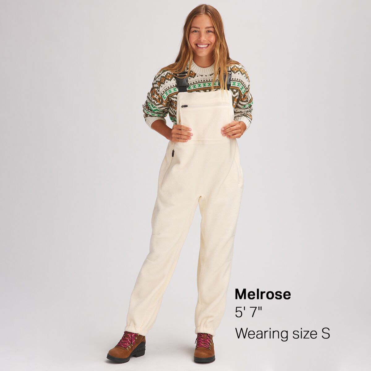 Basin and Range Fleece Overall Women's Clothing