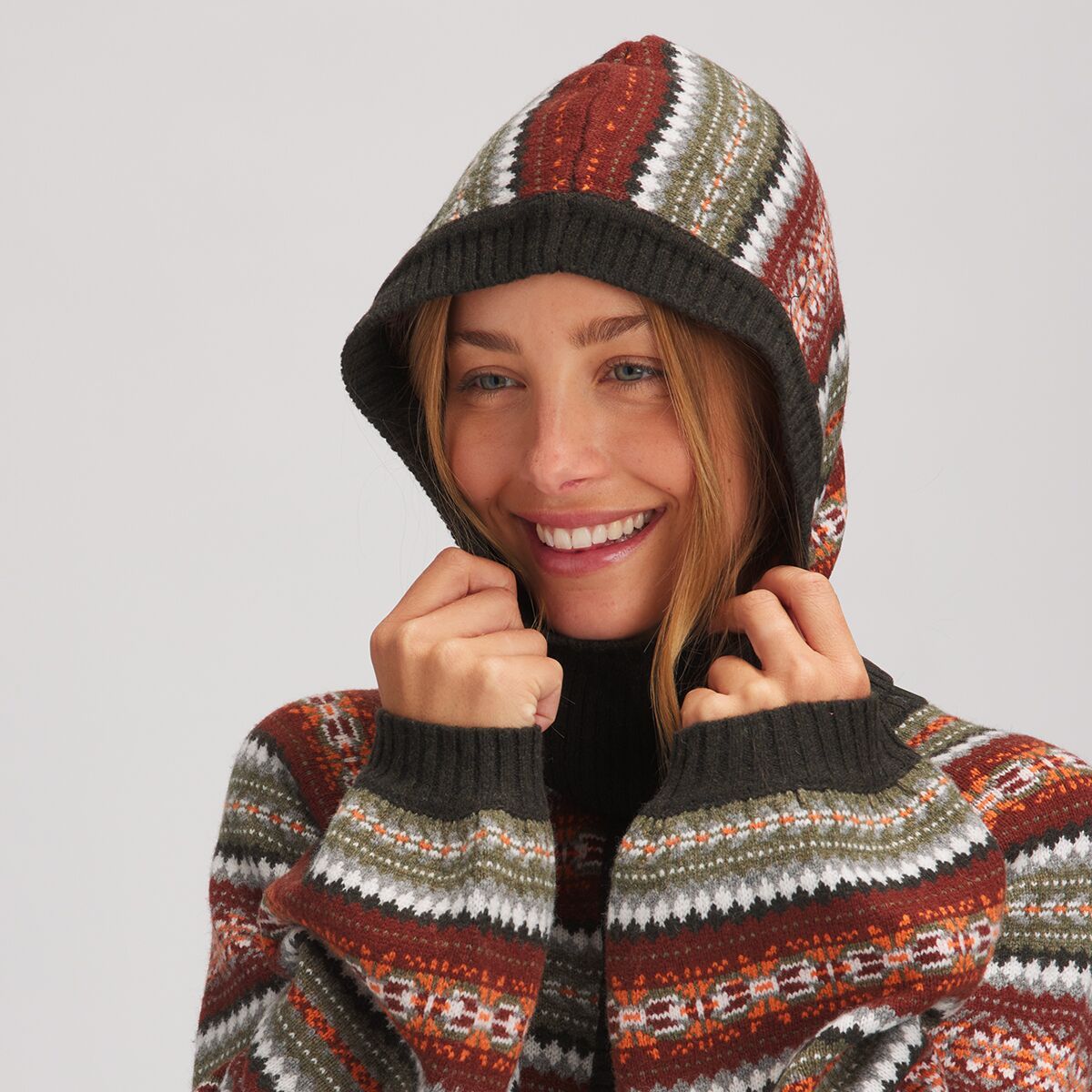 Basin and Range Fair Isle Stripe Balaclava Women's Accessories