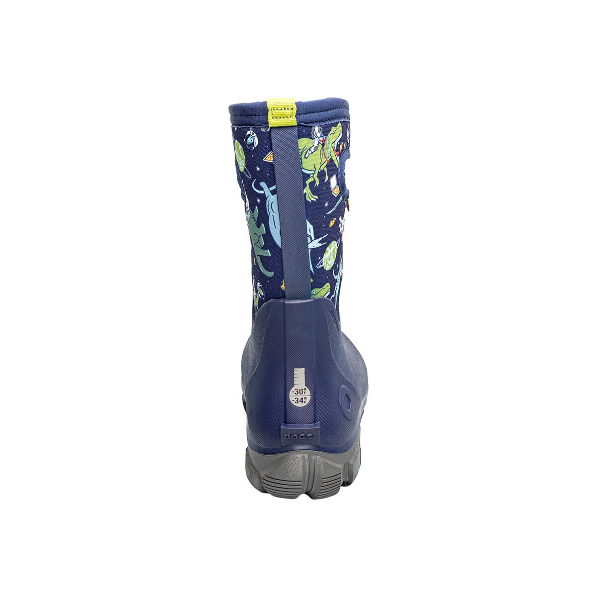 Детские ботинки Bogs Classic Seamless Print Boot, цвет: Тёмно-синий разноцветный — фото 7
