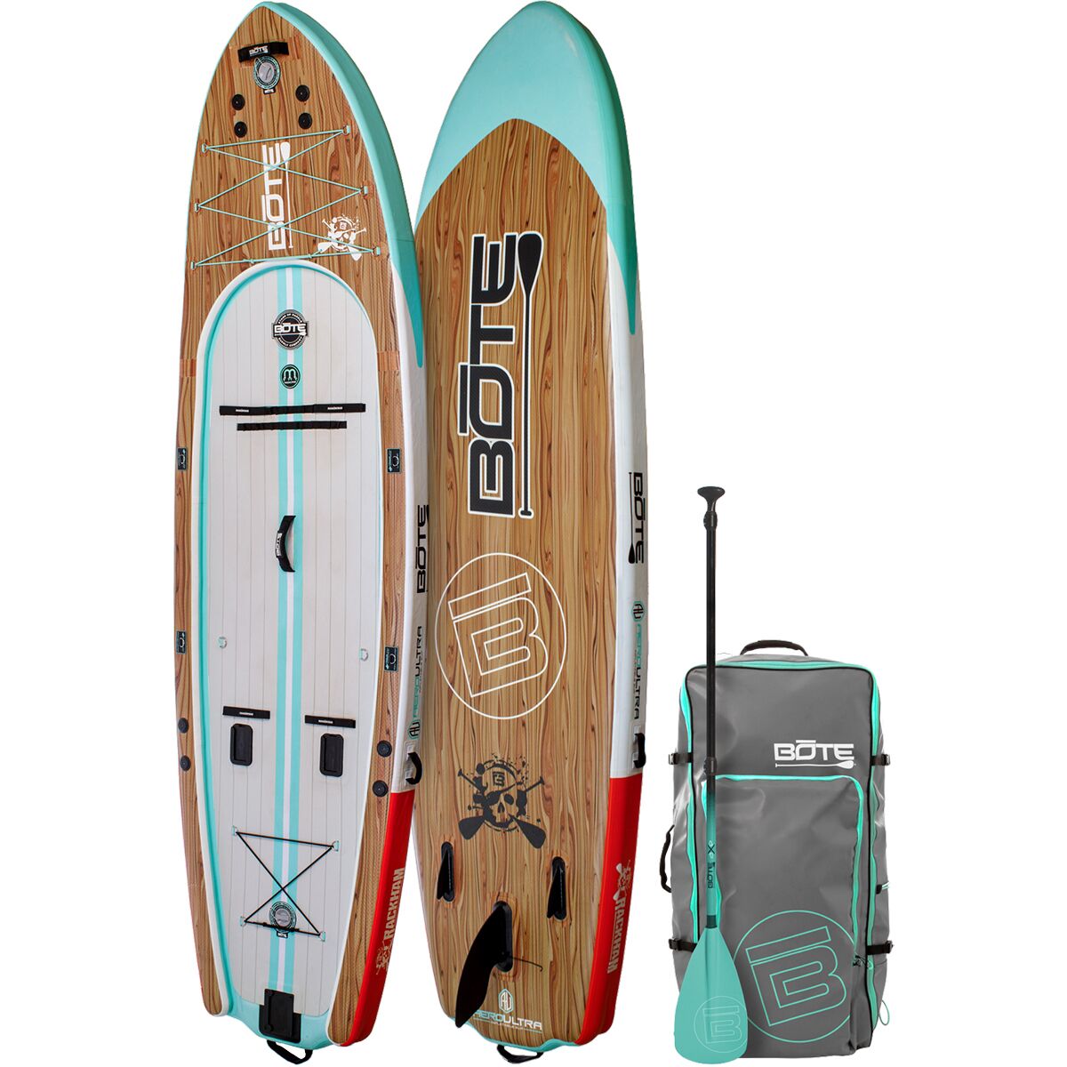 BOTE Rackham Aero 11ft Inflatable StandUp Paddleboard 2022 Paddle