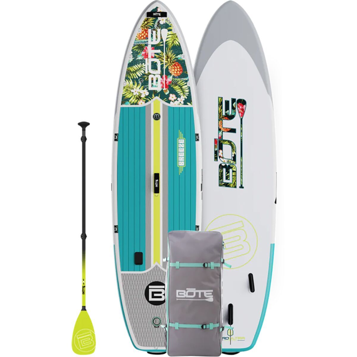 BOTE Breeze Aero Inflatable StandUp Paddleboard Paddle