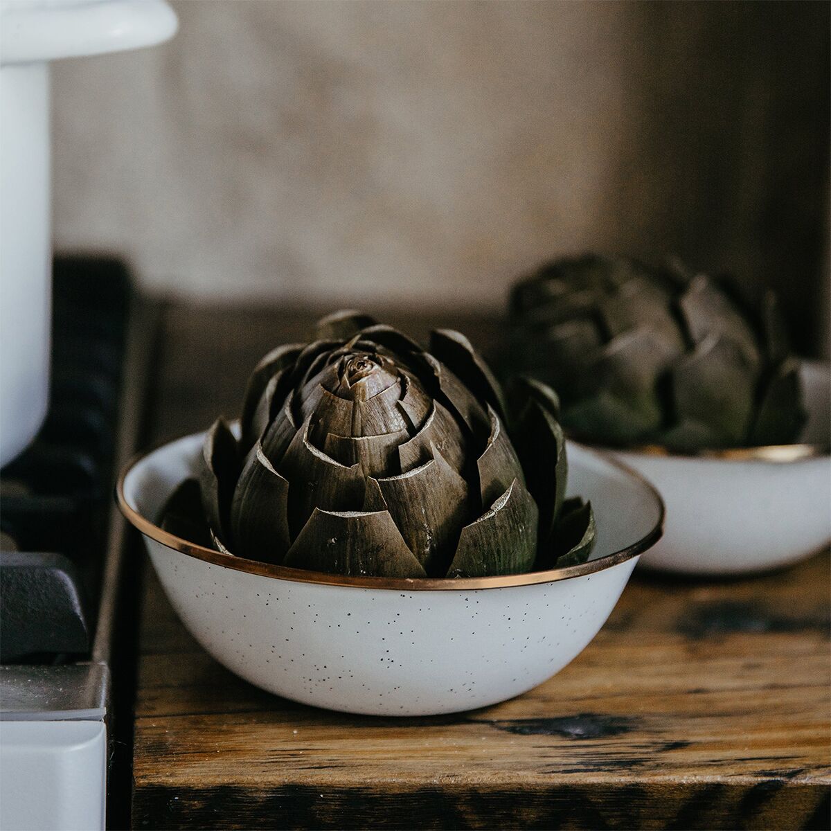 Barebones Enamel Bowl Set