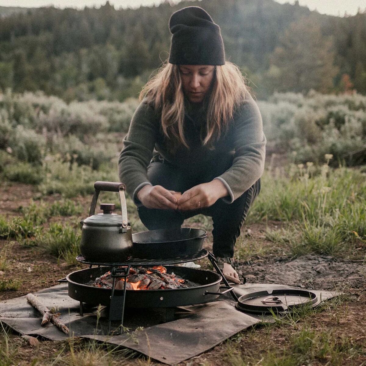 Barebones Fire Grill Mat - Mini