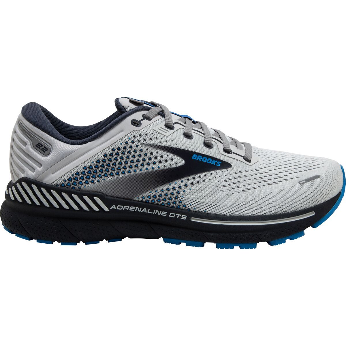 Brooks Adrenaline GTS 22 Wide Running Shoe Men's Footwear