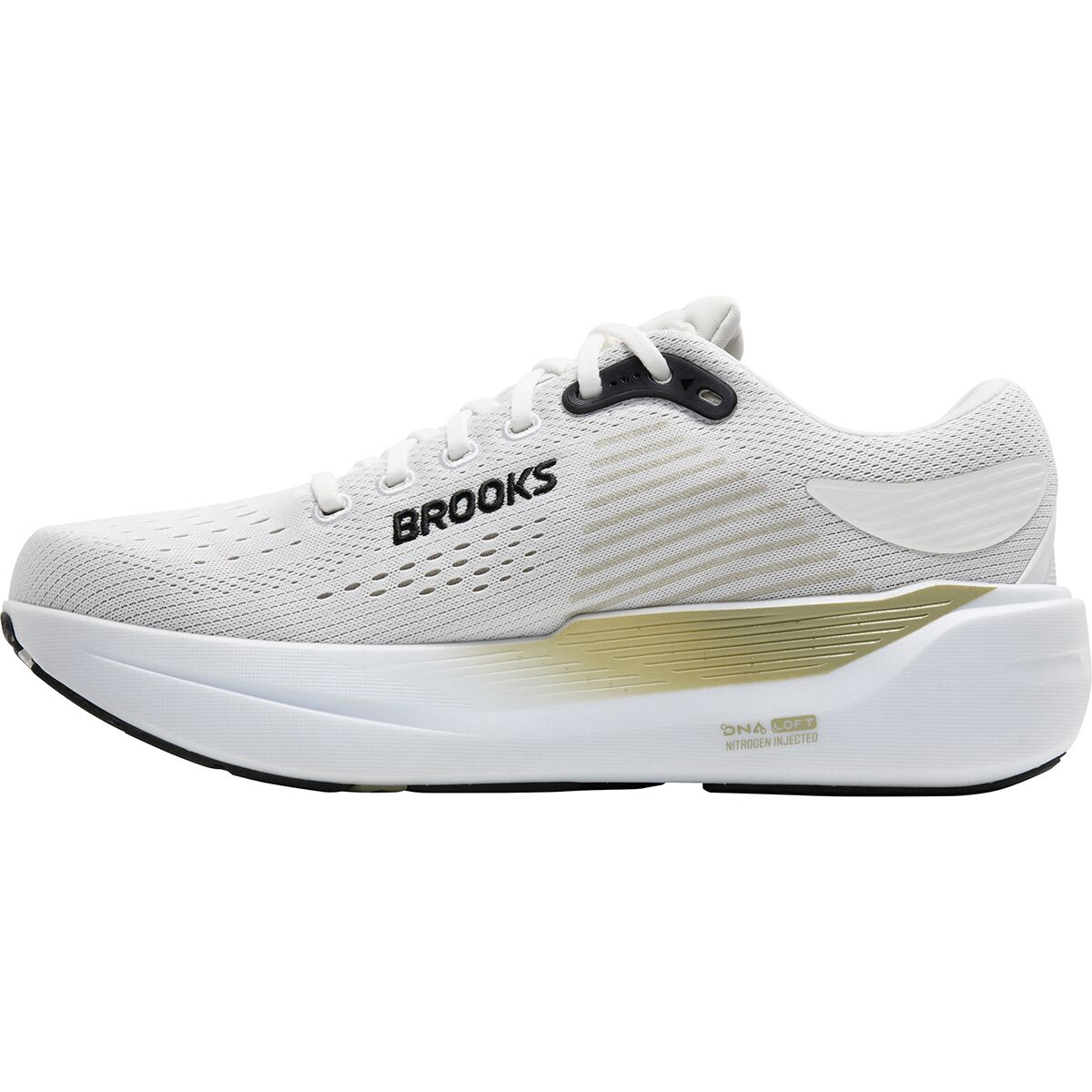 Мужские кроссовки Brooks Ghost Max 3 Running, цвет: Яркий белый / Чайный — фото 5